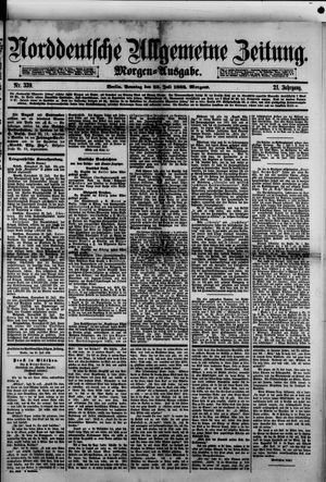 Norddeutsche allgemeine Zeitung vom 23.07.1882