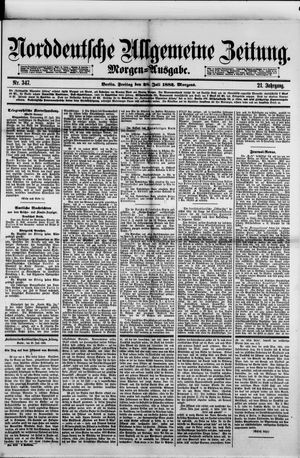 Norddeutsche allgemeine Zeitung vom 28.07.1882