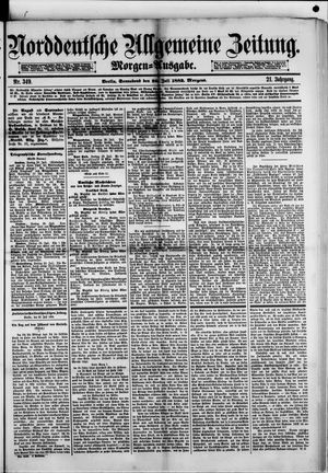 Norddeutsche allgemeine Zeitung on Jul 29, 1882