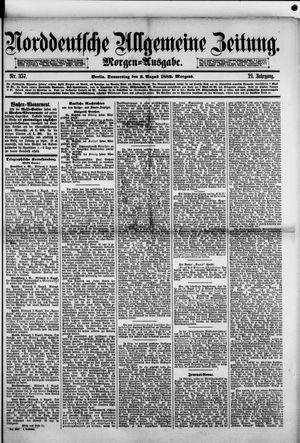 Norddeutsche allgemeine Zeitung on Aug 3, 1882
