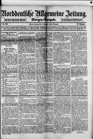 Norddeutsche allgemeine Zeitung vom 04.08.1882