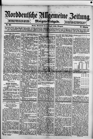 Norddeutsche allgemeine Zeitung vom 05.08.1882
