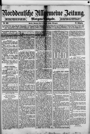 Norddeutsche allgemeine Zeitung on Aug 6, 1882