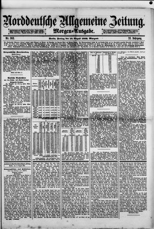 Norddeutsche allgemeine Zeitung vom 18.08.1882