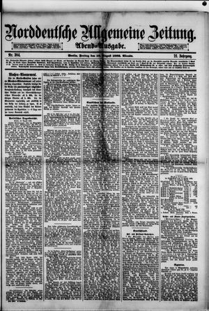 Norddeutsche allgemeine Zeitung vom 18.08.1882