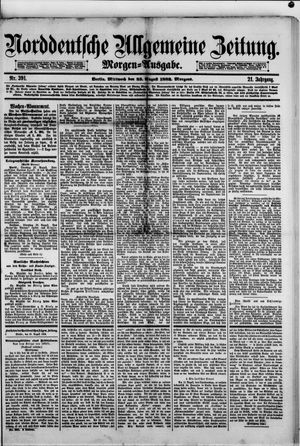 Norddeutsche allgemeine Zeitung vom 23.08.1882