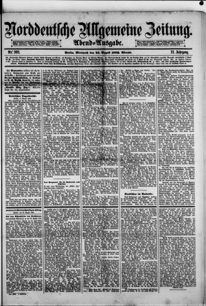 Norddeutsche allgemeine Zeitung vom 23.08.1882