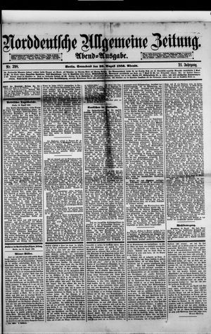 Norddeutsche allgemeine Zeitung vom 26.08.1882