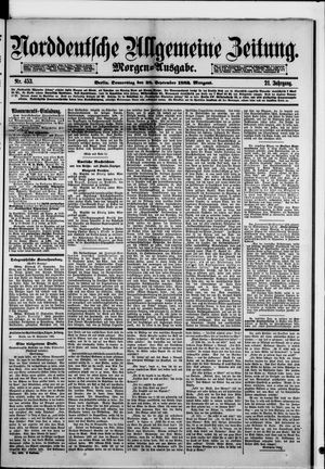 Norddeutsche allgemeine Zeitung vom 28.09.1882