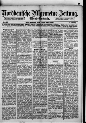 Norddeutsche allgemeine Zeitung vom 05.10.1882