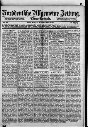Norddeutsche allgemeine Zeitung on Oct 6, 1882