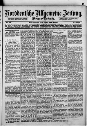 Norddeutsche allgemeine Zeitung vom 07.10.1882