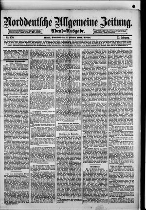 Norddeutsche allgemeine Zeitung vom 07.10.1882
