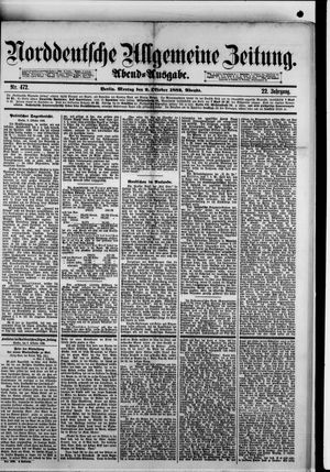 Norddeutsche allgemeine Zeitung vom 09.10.1882