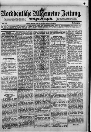 Norddeutsche allgemeine Zeitung vom 20.10.1882