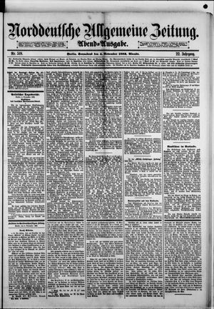 Norddeutsche allgemeine Zeitung vom 04.11.1882