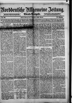 Norddeutsche allgemeine Zeitung vom 04.12.1882