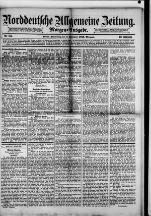 Norddeutsche allgemeine Zeitung vom 07.12.1882