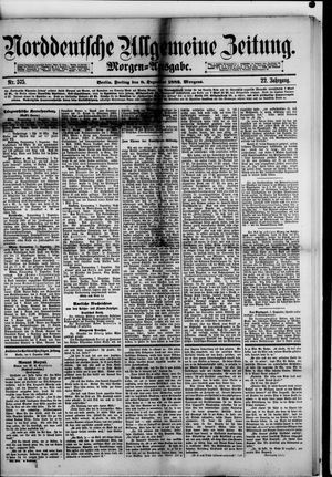 Norddeutsche allgemeine Zeitung vom 08.12.1882