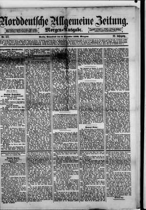Norddeutsche allgemeine Zeitung vom 09.12.1882