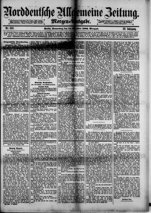Norddeutsche allgemeine Zeitung vom 14.12.1882