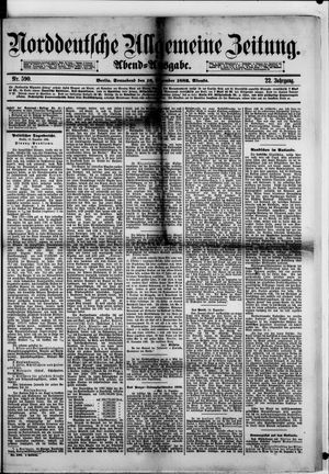 Norddeutsche allgemeine Zeitung on Dec 16, 1882