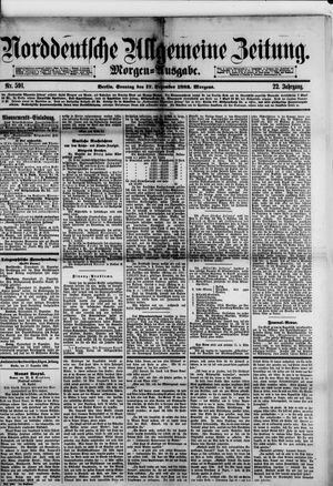 Norddeutsche allgemeine Zeitung vom 17.12.1882