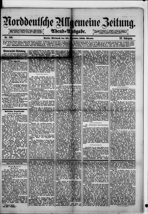 Norddeutsche allgemeine Zeitung vom 20.12.1882