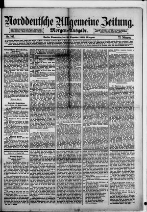 Norddeutsche allgemeine Zeitung vom 21.12.1882