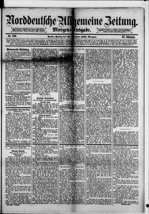 Norddeutsche allgemeine Zeitung on Dec 22, 1882