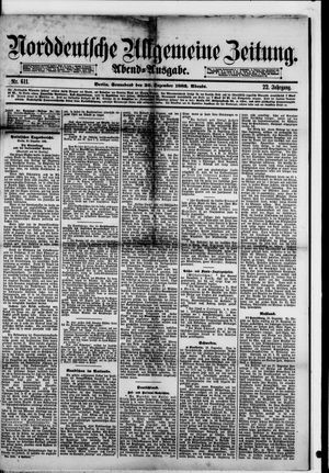 Norddeutsche allgemeine Zeitung vom 30.12.1882