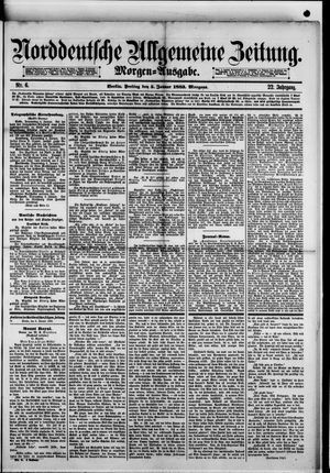 Norddeutsche allgemeine Zeitung on Jan 5, 1883