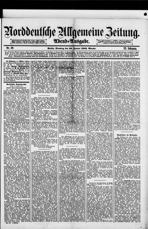Norddeutsche allgemeine Zeitung vom 30.01.1883