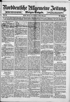 Norddeutsche allgemeine Zeitung vom 02.02.1883