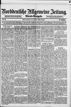 Norddeutsche allgemeine Zeitung vom 09.02.1883