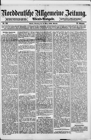 Norddeutsche allgemeine Zeitung vom 06.03.1883