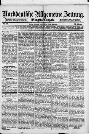 Norddeutsche allgemeine Zeitung on Mar 7, 1883
