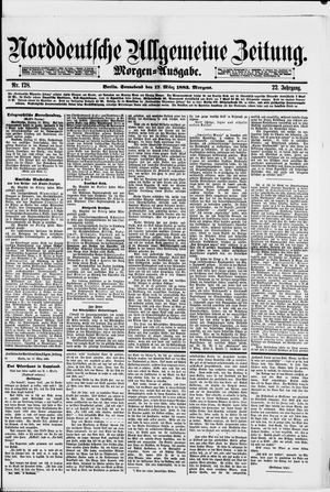 Norddeutsche allgemeine Zeitung vom 17.03.1883