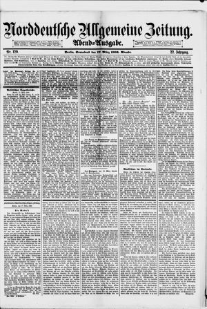 Norddeutsche allgemeine Zeitung vom 17.03.1883