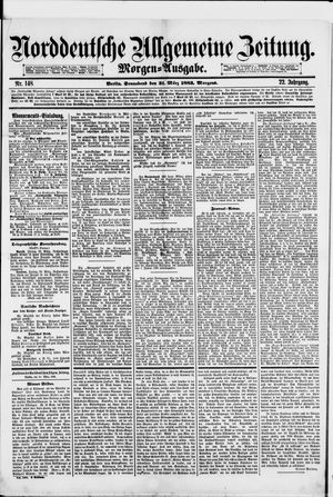 Norddeutsche allgemeine Zeitung vom 31.03.1883