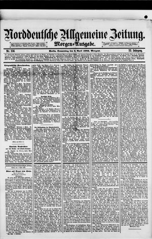 Norddeutsche allgemeine Zeitung vom 05.04.1883