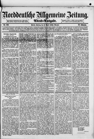 Norddeutsche allgemeine Zeitung vom 06.04.1883