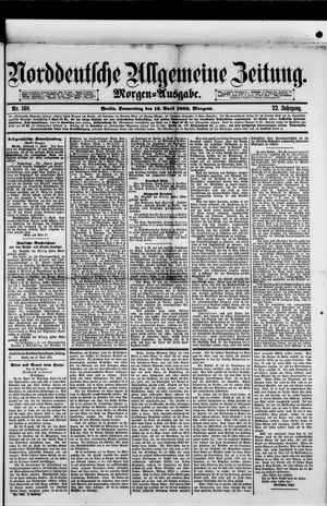Norddeutsche allgemeine Zeitung vom 12.04.1883