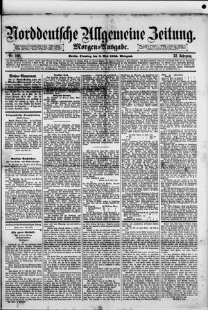 Norddeutsche allgemeine Zeitung on May 8, 1883