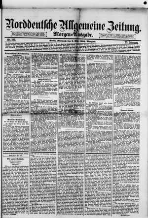 Norddeutsche allgemeine Zeitung on May 9, 1883
