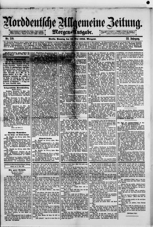 Norddeutsche allgemeine Zeitung vom 12.05.1883