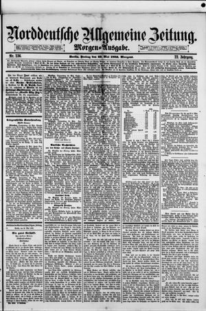 Norddeutsche allgemeine Zeitung vom 25.05.1883