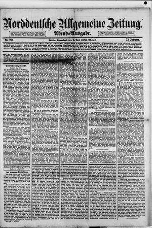 Norddeutsche allgemeine Zeitung on Jun 2, 1883