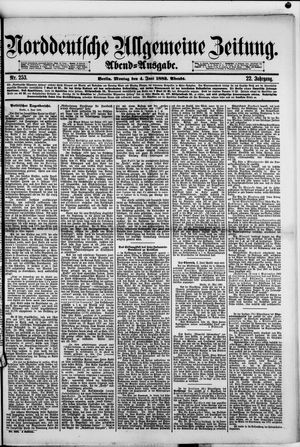 Norddeutsche allgemeine Zeitung vom 04.06.1883