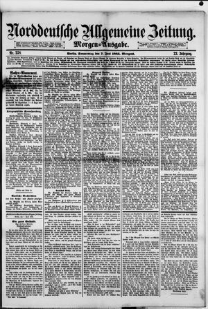 Norddeutsche allgemeine Zeitung vom 07.06.1883
